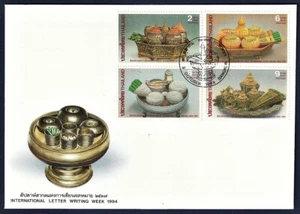Thailand 1994 International Letter Writing Week FDC (Thai Betel-nut Set) - Picture 1 of 1