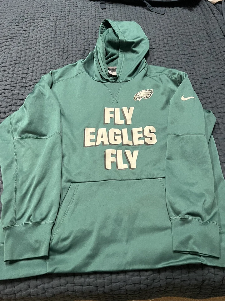 Nike Philadelphia Eagles GreenFly Nike Therma Sudadera con Capucha Para Hombre Sudadera XL NFL Foto 1 de 1