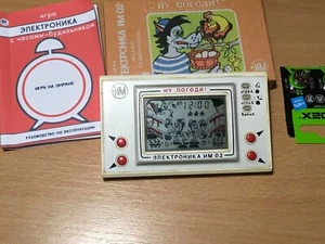 Rare game electronika wolf catches eggs ну погоди  nintendo ussr - Picture 1 of 11
