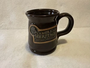 Deneen Pottery American Heritage Schokolade Steinzeug Becher 2016 handgeworfen USA - Bild 1 von 10