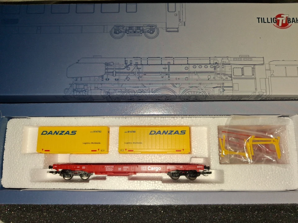 TILLIG ,TT ,Taschenwagen "Danzas" ,DB AG, Ep.V 502694, Clubmodell 2025,Exklusiv - Bild 1 von 1