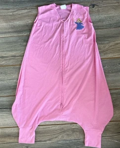 Halo Big Kids Pink Princess Sleep Sack 2T 3T Pajamas PJs (24-40LBs) - Picture 1 of 5