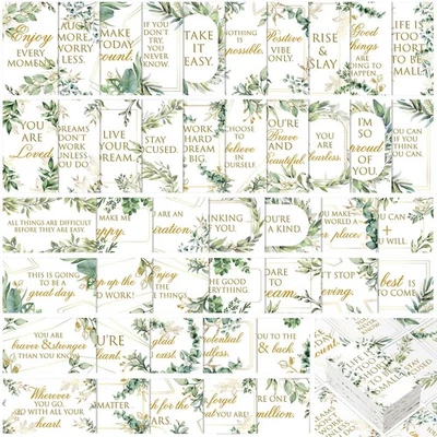 Jinei 300 Inspirational Affirmation Cards Positive Motivational Cards Small Mini - Image 1 of 4