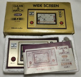 Nintendo Game ＆ Watch Chef Boxed from Japan