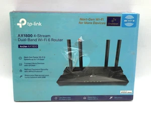 TP-LINK Dual Band Wi-Fi 6 Wireless Router Adapter AX1800 - Picture 1 of 3