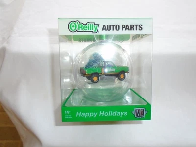 MINT NIB 2025 M2 MACHINES O'REILLY AUTO PARTS ORNAMENT 1979 DODGE POWER WAGON - Image 1 of 4