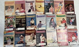Vintage 1980s The Workbasket Home Arts Magazine Lot of 21 Sewing Needlecraft - Picture 1 of 7