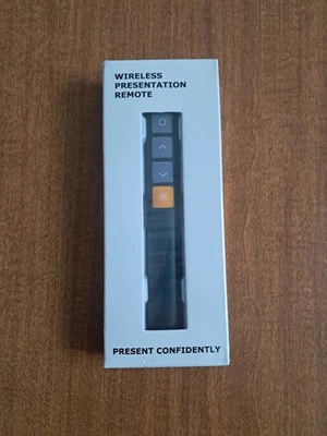 Wireless Presentation Remote Universal 100ft 30m Laser Point New In Box Office - Image 1 of 4