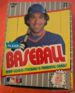 1989 Fleer Baseball Wax Box Ripken will be FF  8607-A just pulled one from these - Picture 1 of 5