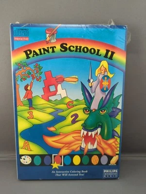 * Paint School II (Philips CD-i, 1990) Brand New NIB - Image 1 of 4