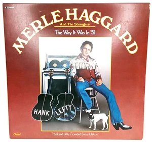 Vintage Vinyl Record Merle Haggard The Way It Was In '51 Made In USA 1978 - Picture 1 of 13
