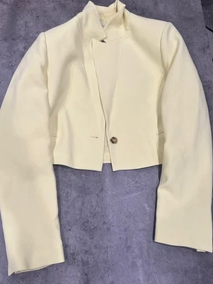 Zara Medium Yellow Jacket for Women New with Tags - Image 1 of 4