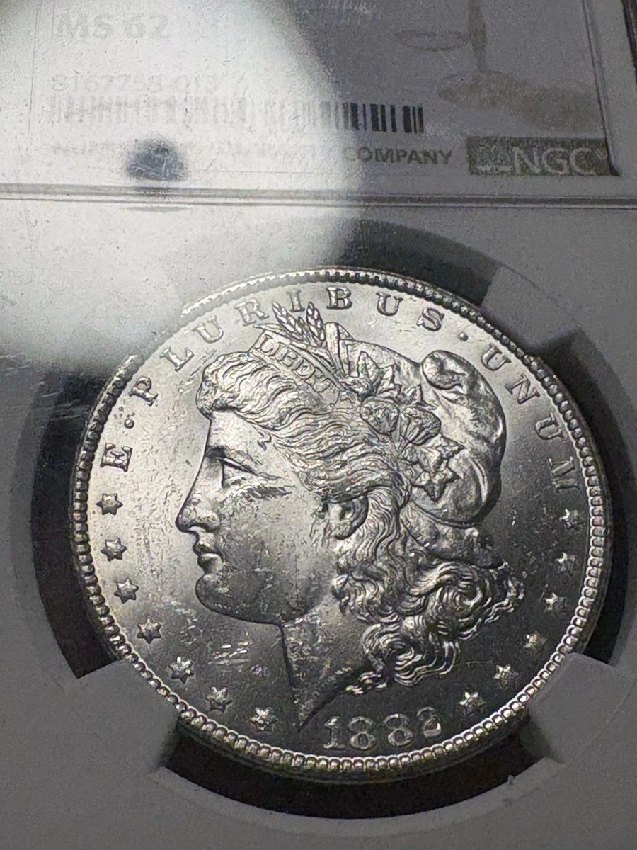 Carson City Grade MS 62 1882 Year Morgan US Dollars (1878-1921