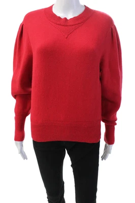 Blusa Isabel Marant Etoile feminina mistura de algodão vermelha tamanho 38 - Imagem 1 de 4