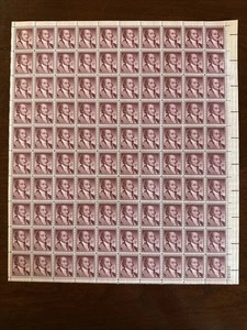 #1046 15c JOHN JAY ISSUE PANE OF 100 MNH XF LIBERTY ISSUE PO FRESH.   KC03 - Picture 1 of 11