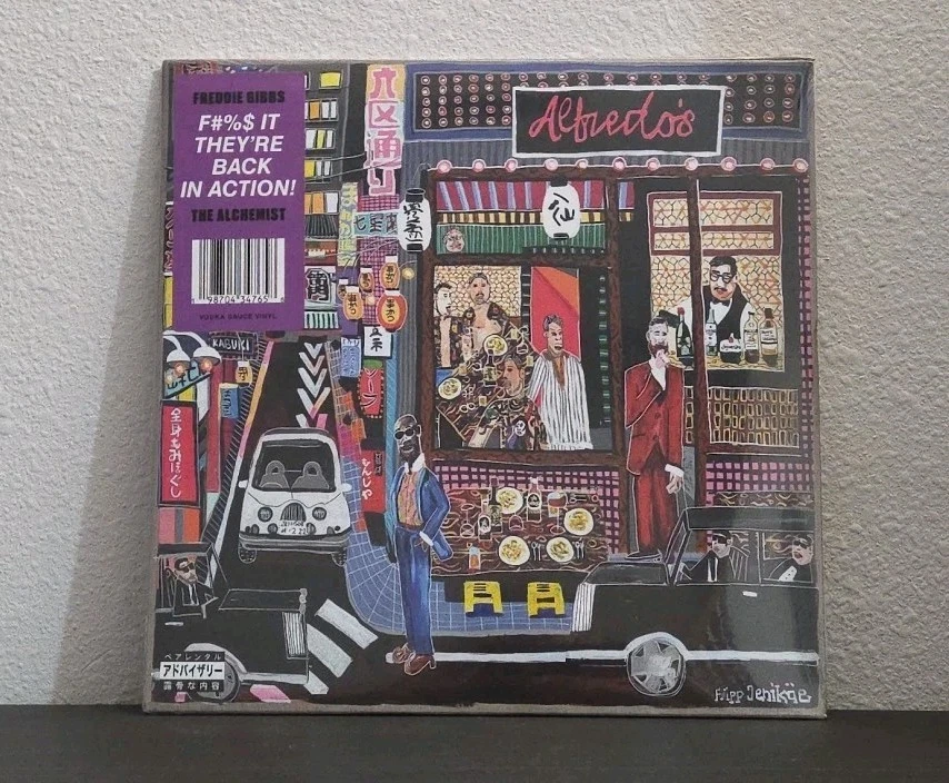Alfredo II by Freddie Gibbs & The Alchemist Comic Cover Vodka Sauce Vinyl LP 🆕✅ - Image 1 of 1
