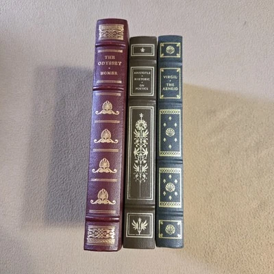 Franklin Library Greek & Roman History Lot, Odyssey, Aeneid, Rhetoric & Poetics - Image 1 of 4