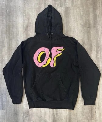 Odd Future Tyler the Creator OFWGKTA Black Donut Design Hoodie Men's Size M - Image 1 of 4