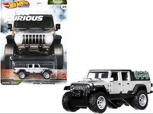HOT WHEELS 1:64 2021 FAST & FURIOUS FLEET JEEP GLADIATOR (4/5) GBW75-956N-GRK52 - Picture 1 of 3