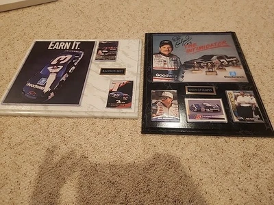 Par de placas de pared 15x12 Dale Earnhardt Sr #3 Foto 1 de 4