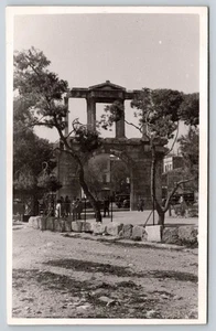 RPPC Hadrians Arch, Athens, Greece 1930s Postcard - Bild 1 von 2