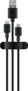 3x Kabel Management Clip 3-Slots, schwarz; Kabel Management Clip 3-Slots, schwar - Afbeelding 1 van 6
