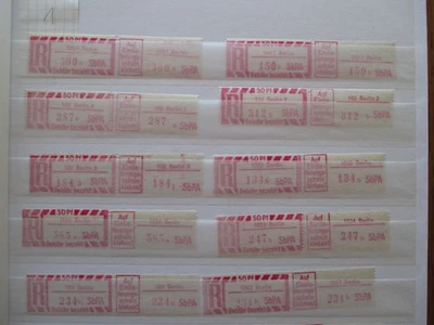 1. DDR SbPA BII 20 St vers. EM  Zähnung 12 1/2 - 12 1/2 - 12 1/2  n.Forge - Bild 1 von 3