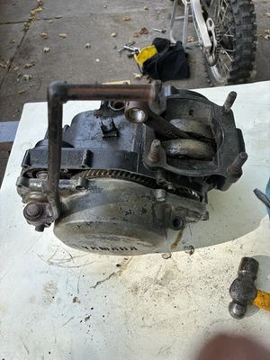 YAMAHA YZ465 YZ 465 1981 Engine Lower End Crank Clutch Kickstarter Transmission - Image 1 of 4