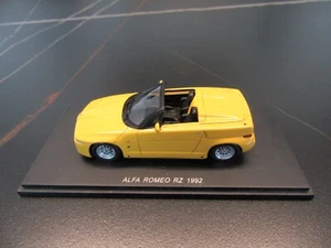 SPARK S0398 ALFA ROMEO RZ 1992 YELLOW 1/43 - Photo 1/8