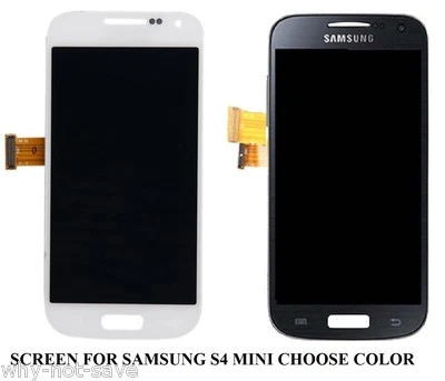 Repuesto Pantalla Cristal Digitalizador LCD Completo para Samsung Galaxy S4 Mini Foto 1 de 4