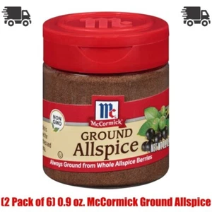 (2 Pack of 6) 0.9 oz. McCormick Ground Allspice - Picture 1 of 9