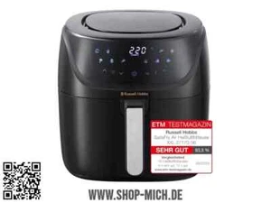 Russell Hobbs SatisFry 27170-56 Heißluftfritteuse XXL 8L schwarz ✅ NEU & OVP - Bild 1 von 5
