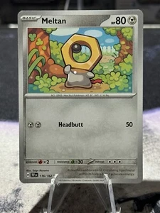 Pokemon Meltan 116/162 Sv05: Temporal Forces Regular - Picture 1 of 2