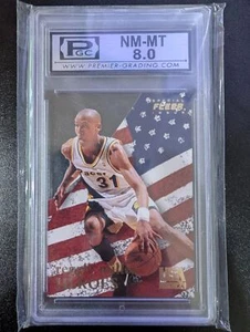 1996 Fleer USA #4 of 10 Reggie Miller Heroes Graded RARE SSP - Picture 1 of 2