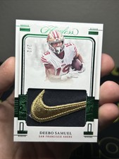 2022 Flawless Deebo Samuel 2/2 Nike Swoosh Black Patch 49ers