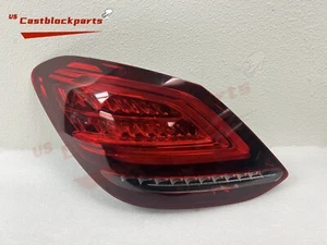 For 2019-2021 Mercedes Benz W205 C Class C300 LED Tail Light Left Driver Side - Picture 1 of 5