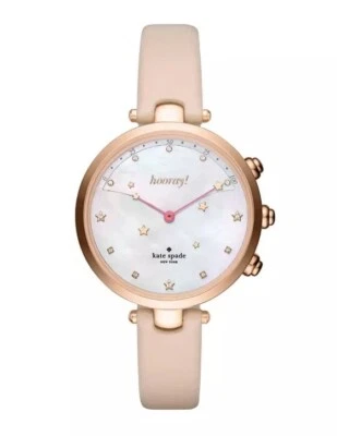 Kate Spade KST23205 Holland Slim Vachetta Leather Women's Hybrid Smart Watch - Image 1 of 4