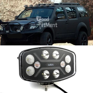10" LED Work Spot Light Warning Lights Roof Driving Lamp For Nissan Pathfinder - Picture 1 of 13