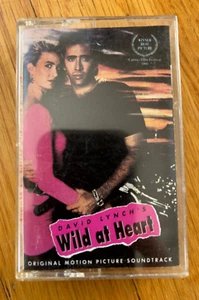 vtg 1990 David Lynch Wild at Heart movie SOUNDTRACK CASSETTE film poster tape - Imagen 1 de 8