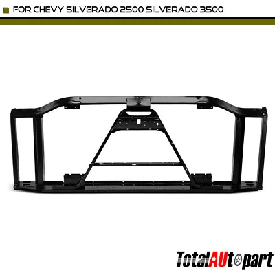 Conjunto de soporte de radiador para Chevrolet Silverado 2500 GMC Sierra 2500 aluminio Foto 1 de 4