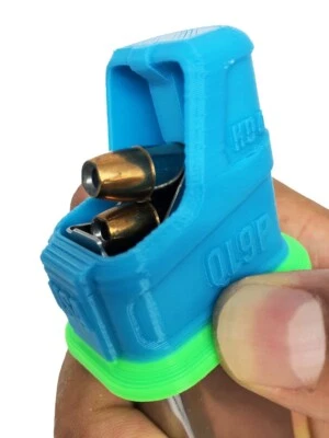 Sig P365/XL Springfield Hellcat Magazine Speed Loader Hilljak QL9YNeonGreen/Teal