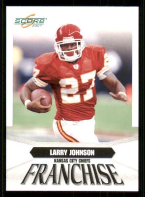 2007 Score Franchise #7 Larry Johnson - Image 1 of 2