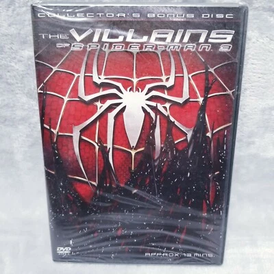 FS| New, sealed - The Villains Of Spider-Man 3 DVD Collector's Bonus Disc Rare - Image 1 of 2