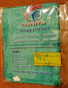 KULAMBO - Mosquito Net Made in the Philippines (Single size) SHIP SAME DAY! - Picture 1 of 15
