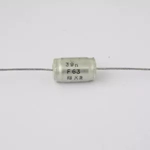 10x PHILIPS CAPACITORS KS 39000pF 39nf 1% 63V - Picture 1 of 4