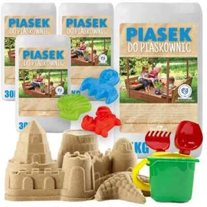 Spielsand Sand für den Sandkasten Sauber Sicher Hochwertig 120 kg + kostenlos - Bild 1 von 4