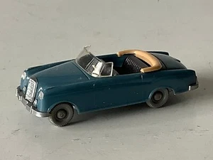 ✅ Vintage Wiking 143 HO/1:87 MB Mercedes 220 Cabrio (DR121-8R1/12/7) - Foto 1 di 6