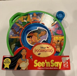 Mattel Disney Pocahontas See ‘N’ Say - Working - Vintage 1989 - Picture 1 of 1