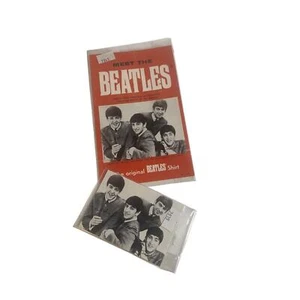 Vintage Beatles Shirt Hang Tags "The Original Beatles Shirt" - Picture 1 of 7