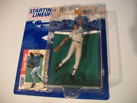 DEVON WHITE Florida Marlins Starting Lineup 10 Year 1997 Edition New Cover